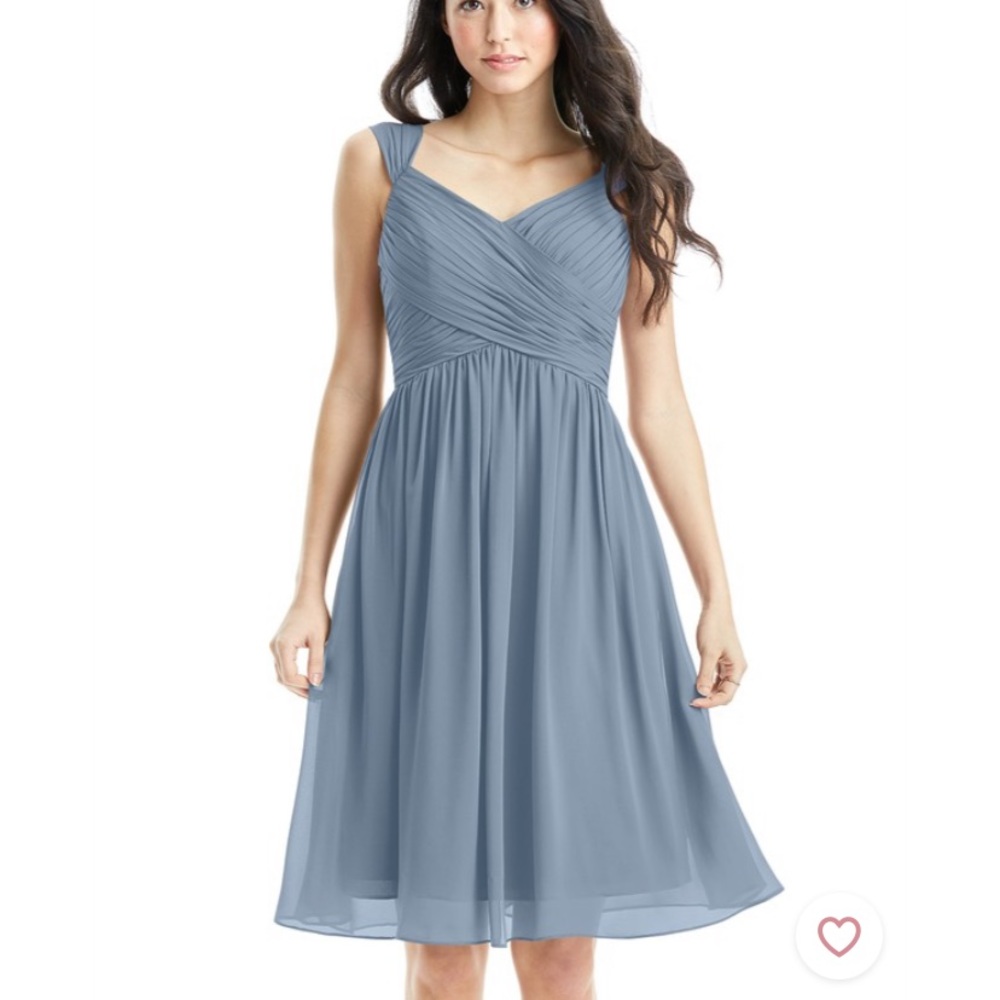AZAZIE dusty blue dress size 18